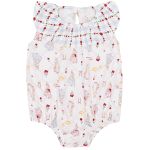 Body Romper c/ golinha para bebê em algodão egípcio Rose Garden - Mini & Co.