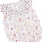 Body Romper c/ golinha para bebê em algodão egípcio Rose Garden - Mini & Co.