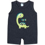 Macacão regata em malha Dino - Tip Top