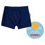 Sunga Boxer Kids c/ proteção UV FPS +50 Marinho - Tip Top