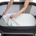 Kit 2 Lençóis p/ Berço Maxi-Cosi Iora, Iora Air e Tori 100% Algodão Orgânico - Maxi Cosi