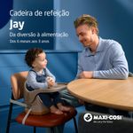 Cadeira Papa e Refeição Portátil Jay Elegance Beige 2 em 1 - Maxi Cosi