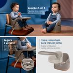 Cadeira Papa e Refeição Portátil Jay Elegance Beige 2 em 1 - Maxi Cosi