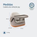 Cadeira Papa e Refeição Portátil Jay Elegance Beige 2 em 1 - Maxi Cosi