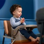 Cadeira Papa e Refeição Portátil Jay Elegance Beige 2 em 1 - Maxi Cosi