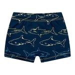 Conjunto de banho Kids Tubarão: Camiseta Surfista + Sunga - Tip Top