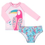Conjunto de banho Tucano: Camiseta Surfista + Calcinha - Tip Top