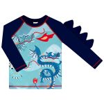 Conjunto de banho Kids Dragão: Camiseta Surfista + Sunga - Tip Top