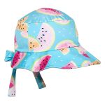 Conjunto de banho Melancia Summer: Camiseta Surfista + Boné + Calcinha - Tip Top