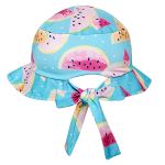 Conjunto de banho Melancia Summer: Camiseta Surfista + Boné + Calcinha - Tip Top