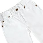 Bermuda em sarja Branco - Tip Top