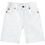 Bermuda em sarja Branco - Tip Top