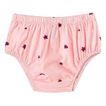 Vestido com Calcinha em tricoline Poá Rose Claro - Tip Top