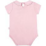 Body curto c/ golinha em meia malha rosa - Tip Top