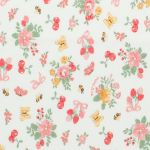 Manta em algodão egípcio Gatinhas Floral - Mini & Co.