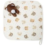 Naninha Maxi em algodão egípcio Bear Faces - Mini & Co.