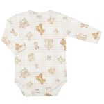 Body longo c/ Calça (Mijão) em algodão egípcio Ursa Rosa - Mini & Co.