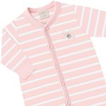 Macacão longo em suedine Ursa Rosa - Mini & Co.