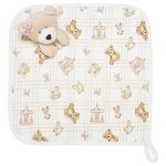 Naninha Maxi em algodão egípcio Ursa Rosa - Mini & Co.