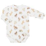 Body longo c/ Calça em algodão egípcio Cavalinho - Mini & Co.