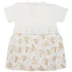 Body Vestido em algodão egípcio e tricot Coelhinhas - Mini & Co.