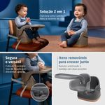 Cadeira Papa e Refeição Portátil Jay Elegance Graphite 2 em 1 - Maxi Cosi