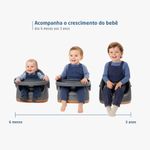 Cadeira Papa e Refeição Portátil Jay Elegance Graphite 2 em 1 - Maxi Cosi