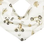 Babador Bandana em atoalhado Carrinhos - Mini & Co.