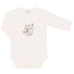 Body longo c/ Calça (Mijão) em algodão egípcio Gatinhas - Mini & Co.