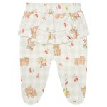 Body longo c/ Calça (Mijão) em algodão egípcio Gatinhas - Mini & Co.