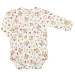Body longo c/ Calça em algodão egípcio Gatinhas - Mini & Co.