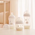 kit 3 Mamadeiras Anticólica Easy Flow Nuvem 120ml, 270 e 330ml (0m+) - Buba