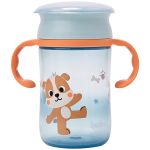 Copo de Treinamento com Alça 360° BubaZoo Cachorro 300ml (12m+) - Buba