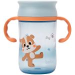 Copo de Treinamento com Alça 360° BubaZoo Cachorro 300ml (12m+) - Buba