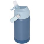 Copo Térmico Inox Parede Dupla com Canudo Ocean (3a+) - Buba