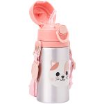 Garrafa de Alumínio BubaZoo Gato 450ml (3m+) - Buba