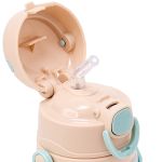 Garrafa de Alumínio BubaZoo Girafa 450ml (3m+) - Buba