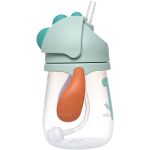 Copo com Alça e Canudo Magic Dino 240ml (12m+) - Buba