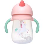 Copo com Alça e Canudo Magic Unicórnio 240ml (12m+) - Buba
