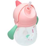 Copo com Alça e Canudo Magic Unicórnio 240ml (12m+) - Buba