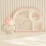 Copo com Alça e Canudo Magic Unicórnio 240ml (12m+) - Buba