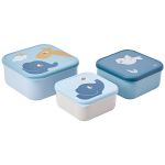 Kit 3 Potinhos Cloudy Azul - Buba