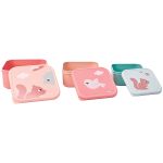 Kit 3 Potinhos Cloudy Rosa - Buba