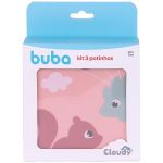 Kit 3 Potinhos Cloudy Rosa - Buba
