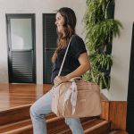 Bolsa Maternidade Grande para bebê Semear Nude - Pirulitando Baby