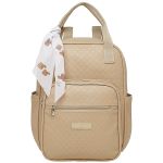 Mochila Maternidade Média para bebê Semear Nude - Pirulitando Baby