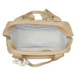 Mochila Maternidade Média para bebê Semear Nude - Pirulitando Baby