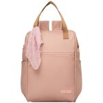 Mochila Maternidade Grande para bebê Encanto Rosê - Pirulitando Baby