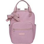 Mochila Maternidade para bebê Essencial Rosa Mescla - Pirulitando Baby