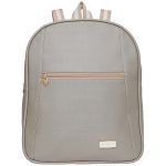 Mochila Maternidade para bebê Amore Cinza - Pirulitando Baby